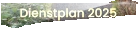 Dienstplan 2025